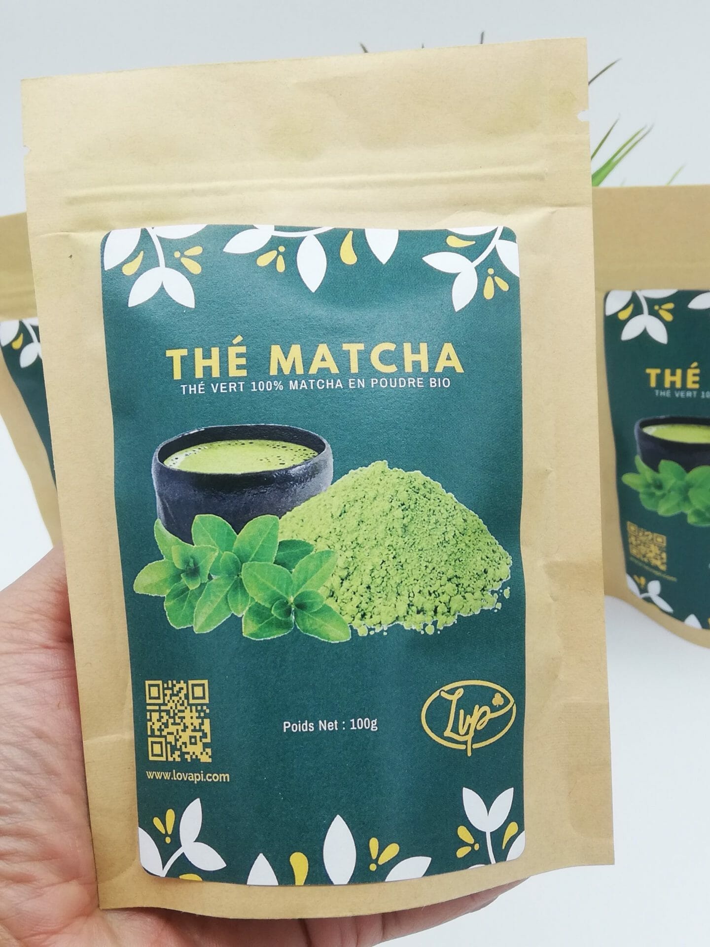 Le thé Matcha Bio 1kg  Pack Promo de Thé Vert Japonais en poudre