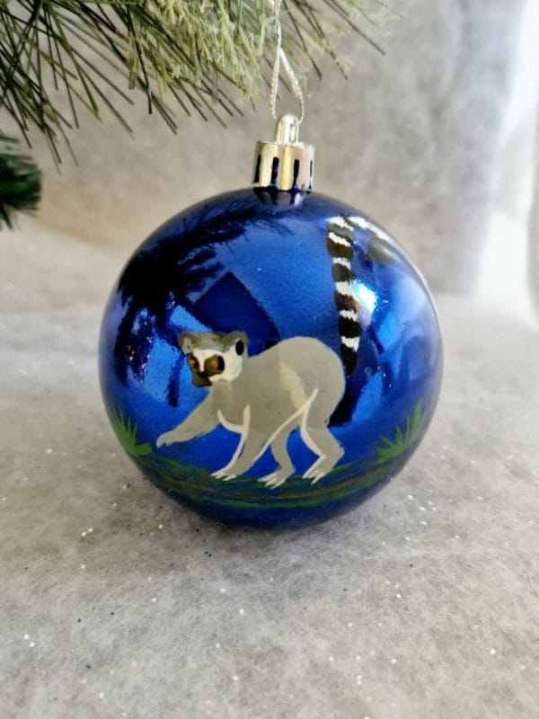 6 Boules de Noël/ décoration de Noël/collection NOËL ARTISANAL/ Madagascar – Image 6